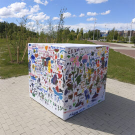 граффити куб, куб раскраска, раскраска большой кубик